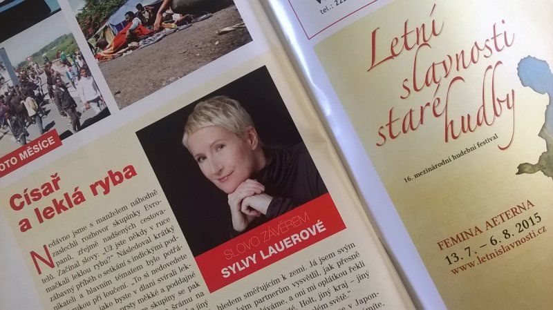 Pravidelný sloupek Sylvy Lauerové