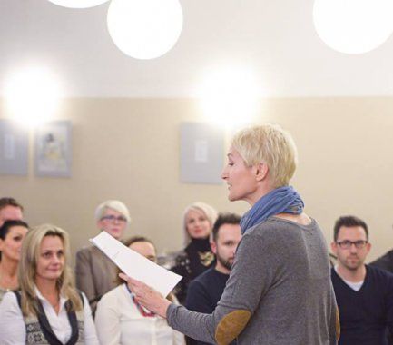 "Night reading" vernissage in Brno - December 2014; Photo by Tomáš Picka