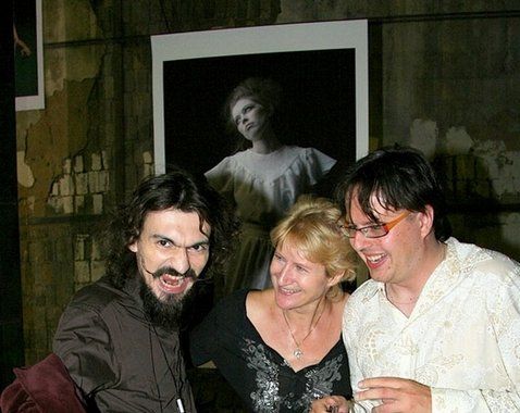 The Michael2007 Project - writer Sylva Lauerova, music composer V.A.Bauer and photographer Lukas Horky were obviously having fun :-)